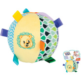 Winfun Μαλακή Μπαλίτσα Λιοντάρι Ceasar The Lion Soft Rattle Ball  (0180-NL)