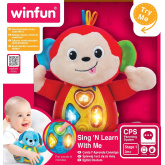 Winfun Μελωδικό Μαϊμουδάκι Sing N' Learn Animal Pal - Monkey  (0275-NL)