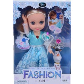 Κουκλα Girl Fashion Πριγκιπισσα Του Παγου Με Αξεσουαρ  (MKJ767437)